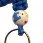 Hand-Painted Autism Awareness Puzzle Paracord Keychain