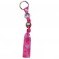 Handpainted Book, Apple, Teacher Grosgrain Ribbon Keychain