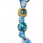 Handpainted Travel Around the World Keychain