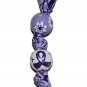 Pancreatic Cancer Awareness Handpainted Keychain