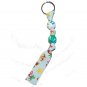 Handpainted Fun Flip Flops Keychain