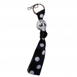 Panda Bear Keychain Clip