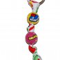 Handpainted Teacher Grosgrain Ribbon Keychain