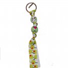 Martini & Olives Grosgrain Ribbon Keychain