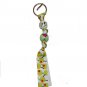 Martini & Olives Grosgrain Ribbon Keychain