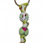 Martini & Olives Grosgrain Ribbon Keychain
