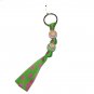 Personalized Mom's Children Faces 2 Bead Handpainted Grosgrain Ribbon Keychain-Special Order