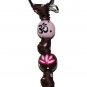 Yoga Namaste Handpainted Keychain