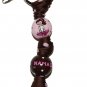 Yoga Namaste Handpainted Keychain