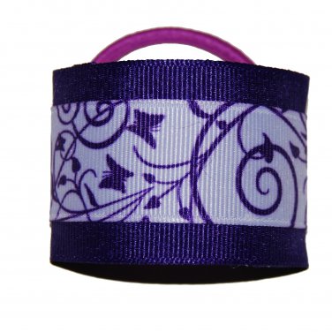 Cute Purple Butterfly Hair Cuffs