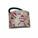 Cute Sock Monkey Butterfly Hair Cuffs