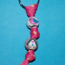 Handpainted Little Birdies and Bird Houses Keychain