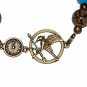 Mockingjay Clock Arena Games Bronze Stretch Bracelet