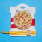 Cute Fox Says Handmade Flower Foe Elastic Headband & Matching Hair Tie
