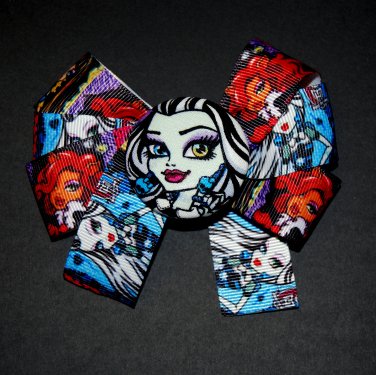 Monster MH Character Bow Hair Clip