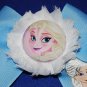 Handpainted Elsa Character grosgrain Ribbon Large Bow Hair Clip