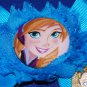 Handpainted Anna Character Grosgrain Ribbon Large Bow Hair Clip
