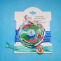 Sailboat Summer at the Beach Handmade Flower Foe Headband & Matching Hair Tie