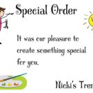 Special Order for Amanda