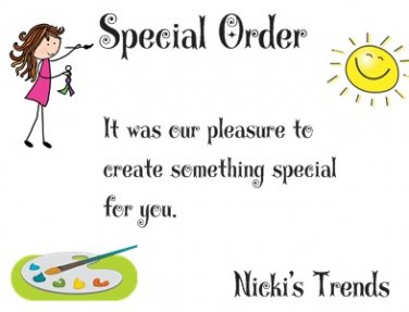 Special Order for Amanda