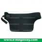 Megaway Black Travel Waist Bag (Adjustable Belt) Purse Pouch Wallet Neoprene MegawayBags #CC-0877