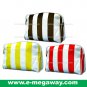 Beauty Amenity Cosmetics Bags Case Sac Pouch Wallets Stripe Printed MegawayBags #CC-0840
