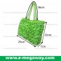 Straw Crocheted Bag Crafts Tote Women Fashion Handbag Satchel Purse MegawayBags #CC-1041