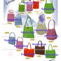 Mini Crochet Bags Straw Knitted Crafts Tote Handbags Taschen Purses MegawayBags #CC-1044A