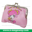 Life is Sweet Clip Purse Bags Wallets Character Print Cartoon Girls MegawayBags #CC-1056