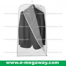 Wedding Suits Dress Garment Vinyl Zipper Bag Semi-Transparent Travel MegawayBags #CC-0944