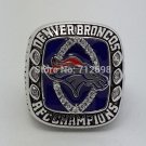 Free shipping 2013 Denver Broncos Super Bowl Championship Ring Replica Rings AFC Size 9 10