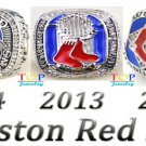 MLB 2004 2007 2013 Boston Red Sox replica 3 pcs championship rings US Size 11 on sale size