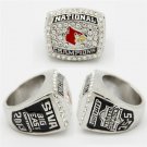 Sport Ring 2013 NCAA Louisville Cardinals National Ring Championship Ring-in Rings from Je