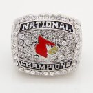 Fine Ring For Men 2013 NCAA Louisville Cardinals National Ring Championship Ring 1 Pcs, Ac