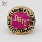 CR 20491  New Hot Selling Replica 1977 OHIO State NCAA Championship Ring Plating Gold Fash