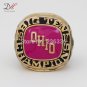 CR 20491  New Hot Selling Replica 1977 OHIO State NCAA Championship Ring Plating Gold Fash