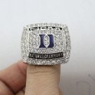 2015 Duke Blue Devils NCAA Men's Basketball National Championship Ring. alloy Ring fre