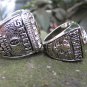 Free Shipping 2002 and 2015 Ohio State Buckeyes National Championship Ring together Solid