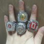 All 4 PCS rings Ohio State Buckeyes National Champion Replica Championship Rings US Size 1