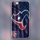New arrived NFL Houston Texans Design white skin plastic case cover cell phone cases for i