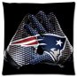 Customized New NFL England Patriots Logo Pillow Cover Zippered Square Pillowcase Throw Pil