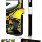 Green Bay Packers NFL hybrid retail luxury flip PU stand wallet leather cases for iphone 6