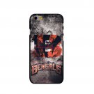 NFL Plastic Cover Case Cincinnati Bengals logo For iphone 4s 5s SE 5c 6 6s plus 7 samsung