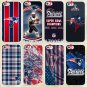 Hot sales 8pcs/lots NFL England patriots hard White Skin case cover for iphone 5 5s 4 4g 4