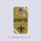 new orleans saints nfl 1 Design hard plastic phone cover cases For Samsung Galaxy S3 9300