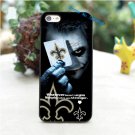 NFL New Orleans Saints With Joker Poker fashion cover case for iphone 4 4S 5 5S 5C SE 6 6