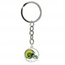 Fashion casual sports men accessory case for St.Louis Rams team helmet picture keychain Ne