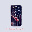 NFL Houston Texans Logo 43 Design white skin phone cover cases For Samsung Galaxy S3 9300