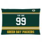 Custom Green Bay Packers Football Pillowcase NFL Pillow Case Cover Your Name Number Person