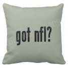 Novelty Got NFL Pillow Case Funny NFL Football Cushion Cover Letter Decorative Pillows Sha